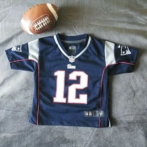 New England Patriots Brady 12 Jersey